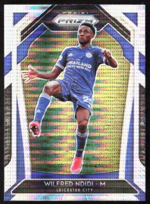 2020-21 Prizm English Premier League EPL Wilfred Ndidi Breakaway Pulsar