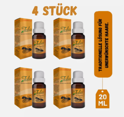 Tala Ameisen Ei Öl Ameisenöl Ant Egg Oil Haarentfernung, hair removal 4 Stück