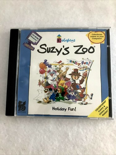 SUZY'S ZOO CD ROM HOLIDAY FUN WINDOWS 95 INSTRUCTIONS INCLUDED CD4 - Picture 2 of 10