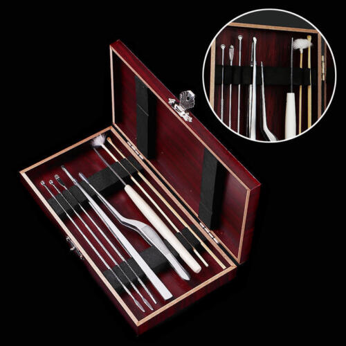 8pcs/Set Ear Pick Cleaning Care Tool Set Ear Wax Remover Cleaner Care Kit - 第 1/5 張圖片