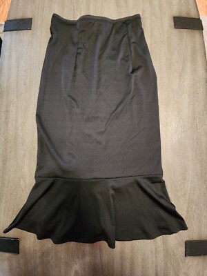 Brand New No Tag Shein Elegant Black Skirt Size Tall S