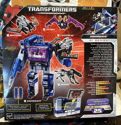 Transformers Universe 25th Anniversary Soundwave San Diego Comic