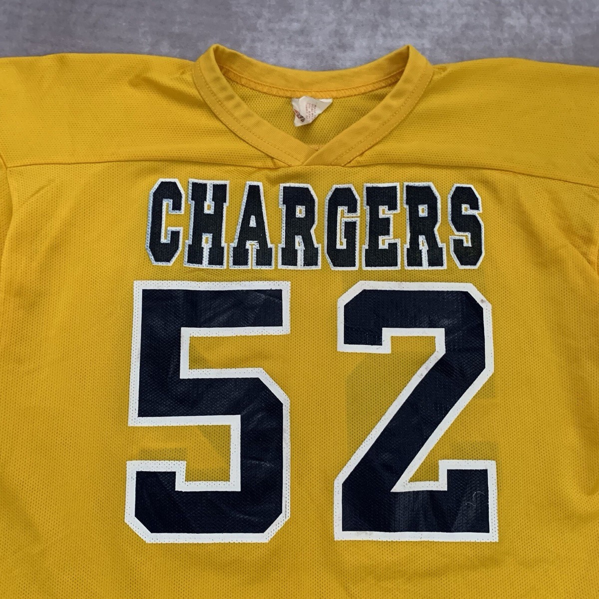 Vintage 80s San Diego Chargers Football Jersey Size XL Made In USA