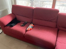 Divano modello "Garrya" (Poltrone e sofà) con isola, USATO, 5 posti!