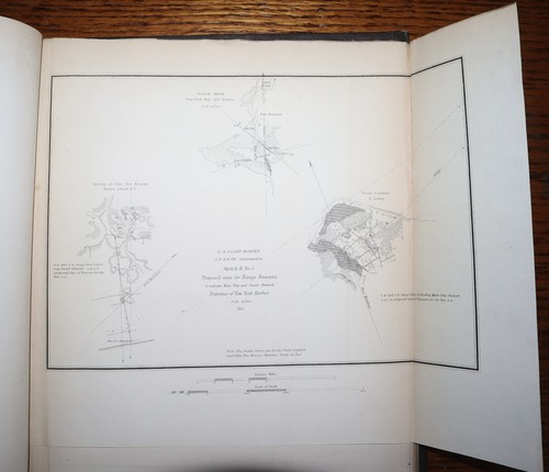 1852 US Coast Survey 58 Faltkarten USA West- und Ostküste seltene Sammlung - Bild 15 von 24