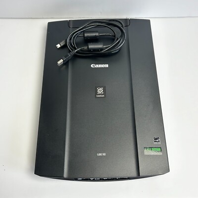 Canon Canonscan Lide 110 Flatbed Scanner + USB Cable | Fully Working