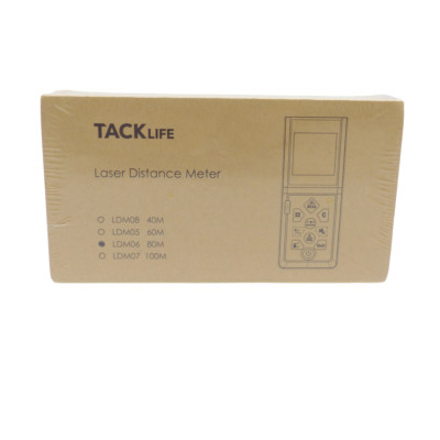 TACKLIFE Laser Distance Meter LDM06 (80M) 262 Feet New Sealed