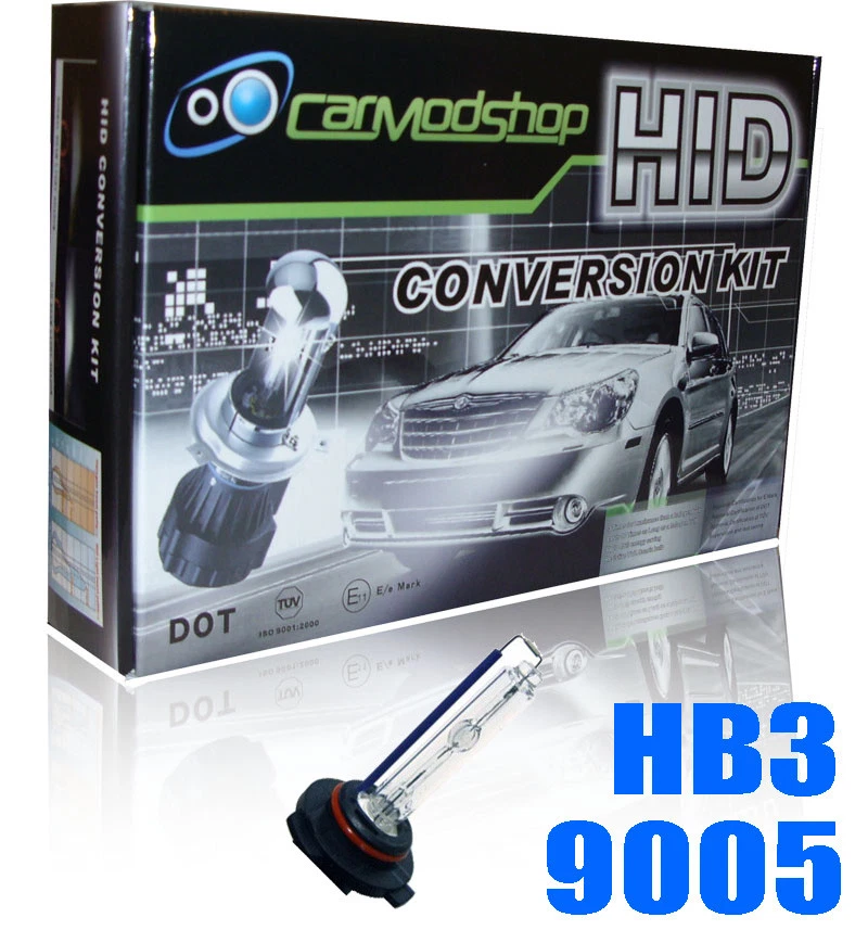 9005 Hb3 55w Xenon Hid Conversion Kit Set Pair Spare Part Replacement Budget Can - Image 2 of 3