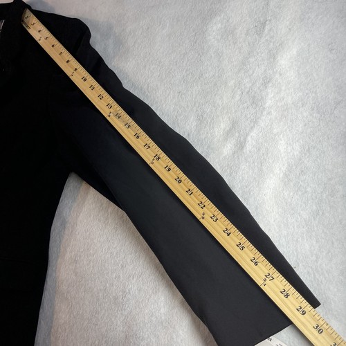 Nine West Blazer Suit Jacket Womens Size 14 Black Polyester Formal Workplace $90 - Picture 6 of 8
