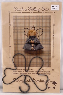 VTG Catch A Falling Star Sewing Pattern by Farmyard Creations Includes Wings