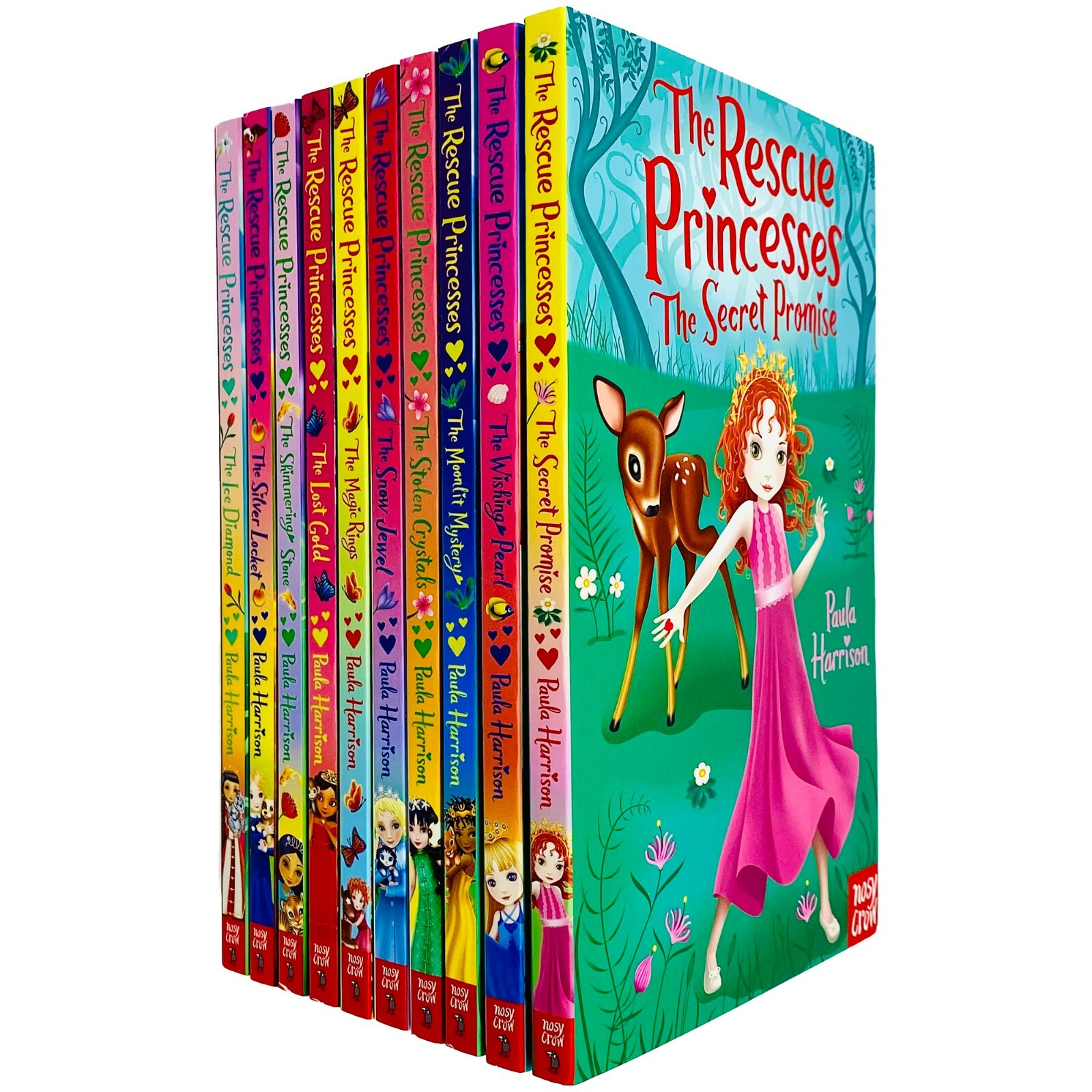 The Rescue Princesses Series Books 1 - 10 Collection Set By Paula Harrison NEW