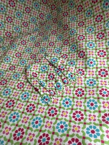 Vera Bradley Beach Bag Tote Seagrass Pink Paisley Ribbon Trim - Picture 9 of 14