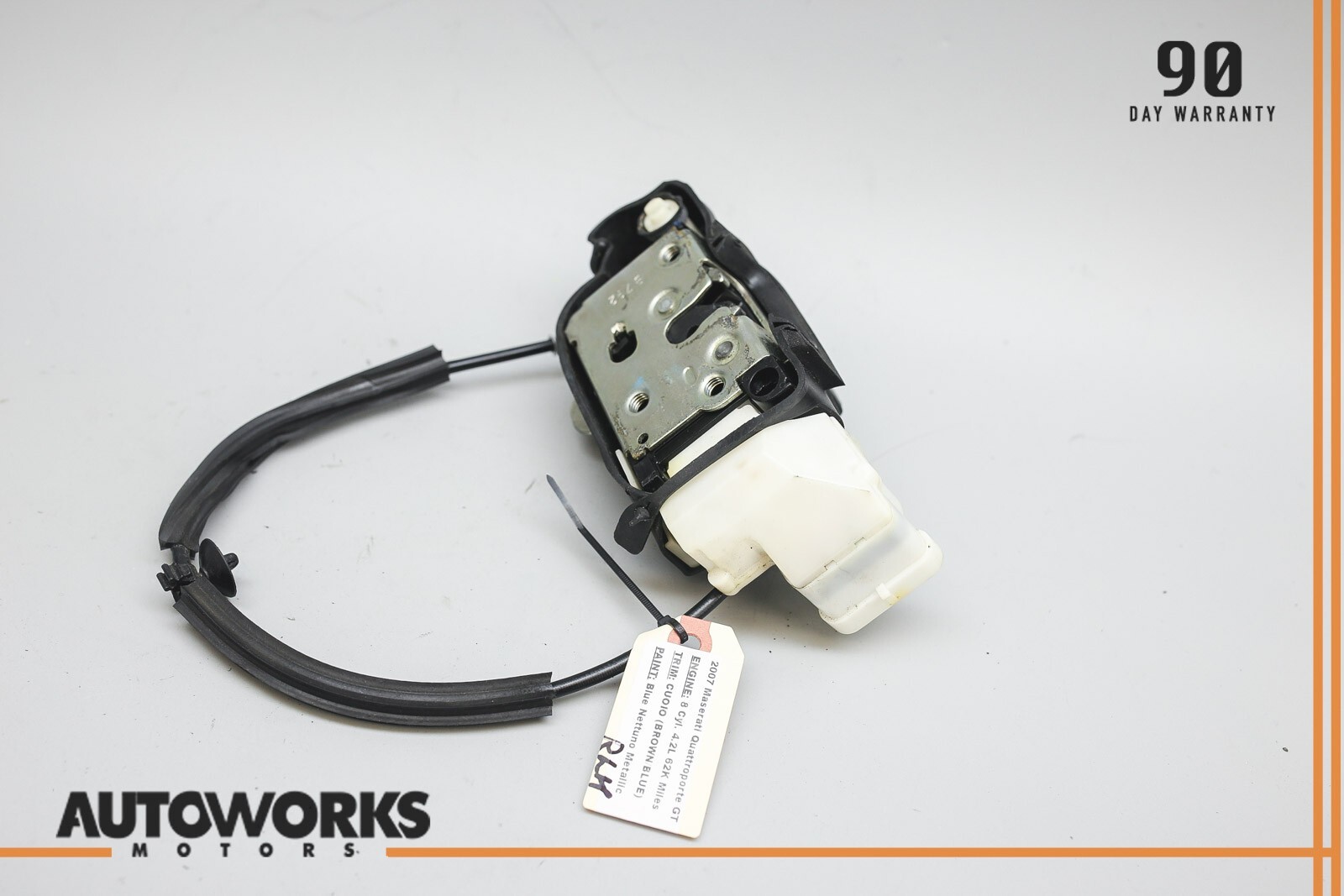03-13 Maserati Quattroporte M139 Rear Left Side Door Lock Latch Actuator OEM