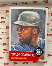 2021 TOPPS LIVING SET 417 TAYLOR TRAMMELL SEATTLE MARINERS ROOKIE Print Run 2049