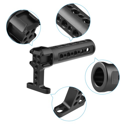 Universal Top Handle Grip with Top Cold Shoe Base for DSLR Camera Cage W1O5 - Bild 5 von 9