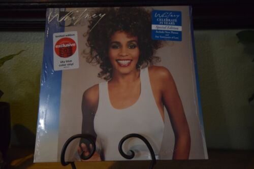 Whitney Houston - Whitney (Exclusive Sky Blue Vinyl LP) Celebrate 35 Years NEW - Picture 1 of 2