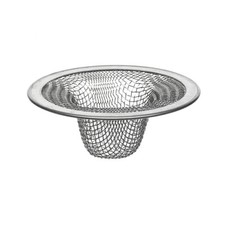 Danco 2-1/4 in. Lavatory Mesh Sink Strainer in Stainless Steel, 88820