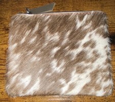 100 Cowhide Wallet/Coin/ID Pouch