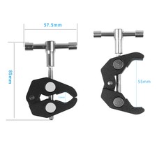 Super Clamp Crab Clip für justierbare Reibun...