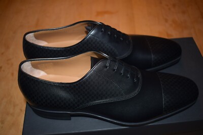 HUGO BOSS Herrenschuh - EU41-UK7.5-US8.5 - schwarz - NEU ungetragen