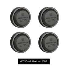 Audio Speaker Amplifier DAC Anti-shock Silica Gel Foot Nail Feet Pad Black 4pcs