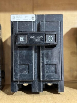 NEW EATON BAB2060  Circuit Breaker  60 Amp2 POLE Bolt on