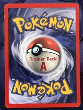 Fighting Energy TRAINER DECK A Brock's Deck Exclusive WOTC Base Set Pokémon