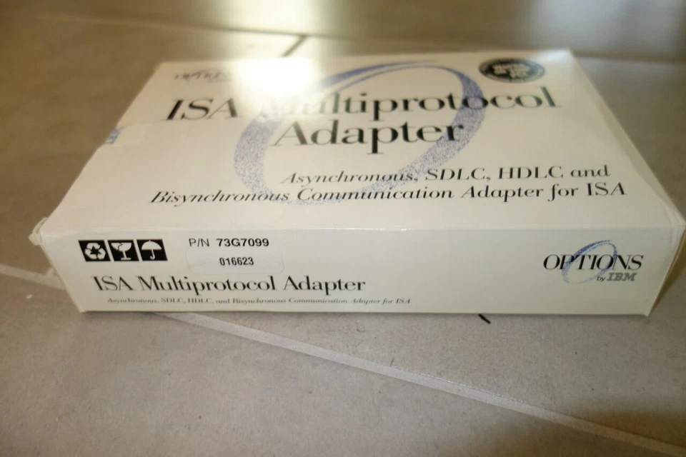 IBM Multiprotocol ISA Adapter 73G7099 SDLC, HDLC, Bisynchronous Communication  - Image 2 of 4