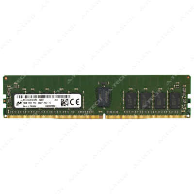Micron 16GB DDR4 2933 PC4-23400 ECC RDIMM Server Memory RAM ...