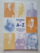 Chemiker von A bis Z biografisch lexikalische Übersicht über die Vertreter