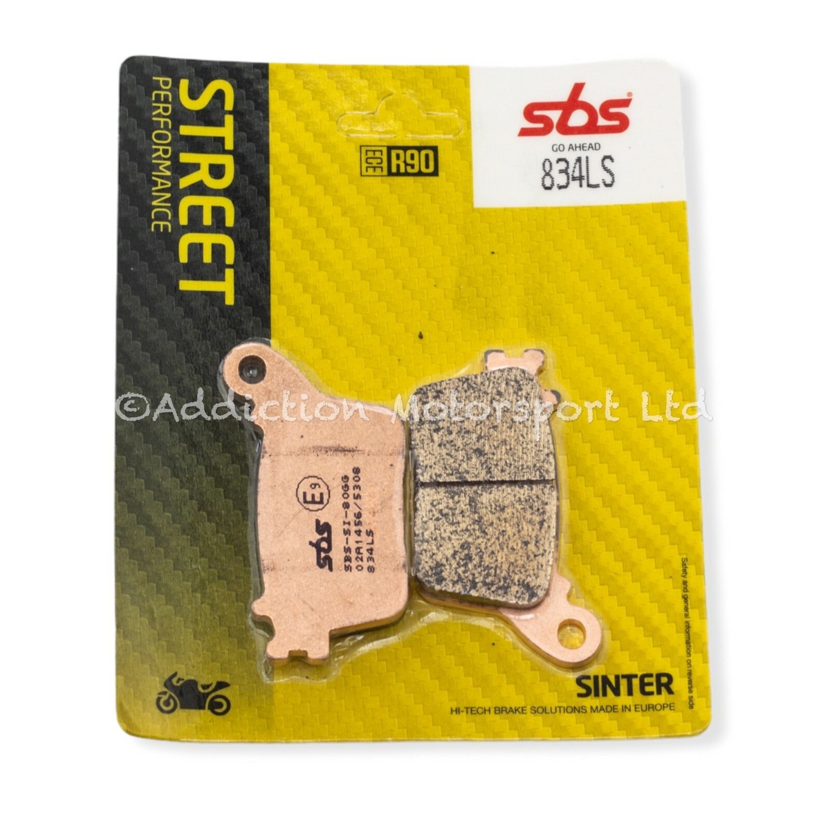 Honda CBR1000 RR SP 2014-2021 SBS Sinter Rear Brake Pads - 834LS