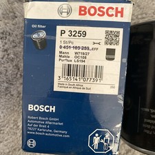 Image of Engine Oil Filter Suitable for Various Vehicles - Bosch - 0451103259@@@