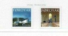 S31498) FAEROER 2002 MNH Christmas 2V