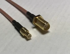 SMA Female to MCX Male Coaxial RG316 COAXIAL CABLE Wireless Antenna USA Quality