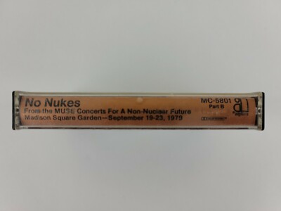No Nukes From The MUSE Concerts For A Non Nuclear Future Cassette