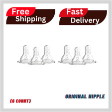 Dr. Brown's Original Nipple, Level 2 3m , 6 Count Free Shipping