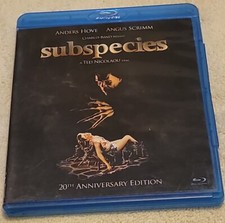 Subspecies 20th Anniversary Edition Blu-ray horror Halloween