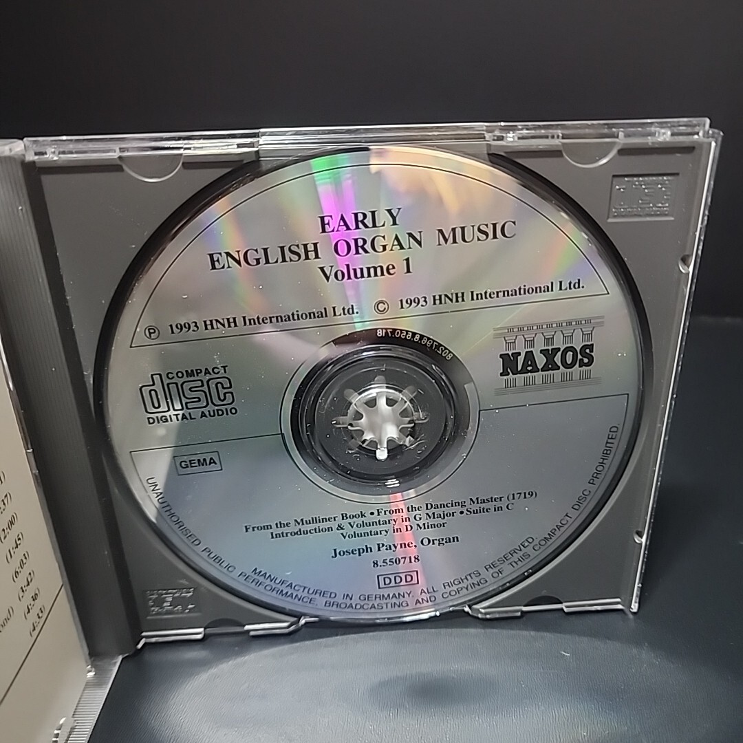 Joseph Payne Early English Organ Music Vol 1 audio cd | eBay