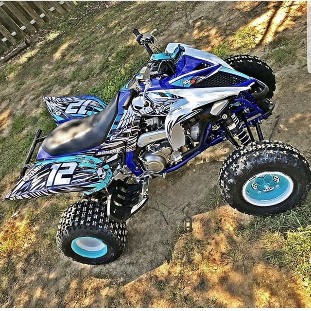 Yamaha Raptor 700R graphics kit 2013 2019 decals stickers kit atv eBay