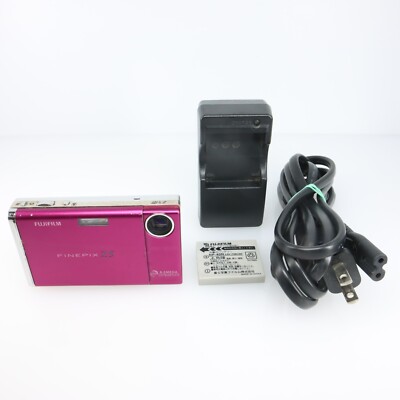 FUJIFILM FinePix Z5 fd ピンク Fujifilm FinePix Z5fd Red Pink Digital Camera 6.3MP JAPAN