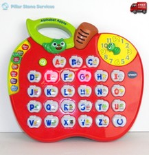 Vtech Alphabet Apple Learning Educational Toy Preschool Electronic Game WORKS