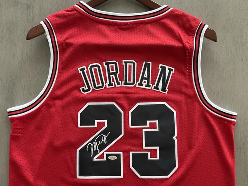 Michael Jordan Autographed Jersey Signature Certified Authentic 