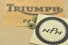 OEM Triumph TR5T TR6 TR7 TR25 T25 T90 T100 T120 T140 TSS TSX Points Cover Screw