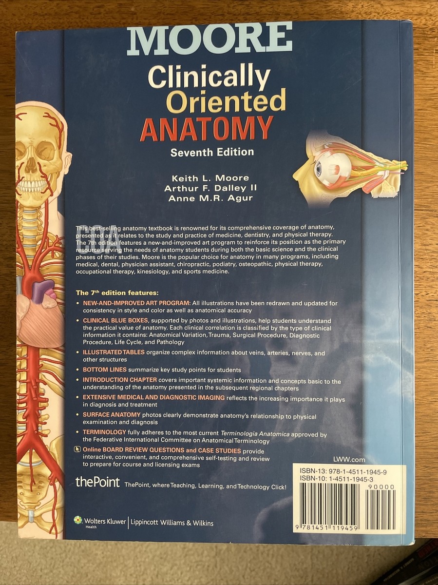 Clinically Oriented Anatomy by Anne M. R. Agur, Keith L