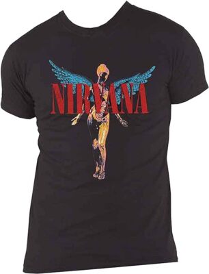 Authentic Nirvana Angelic T-Shirt S M L XL 2XL NEW