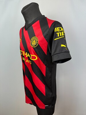 MANCHESTER CITY 2022 2023 AWAY SHIRT FOOTBALL SOCCER JERSEY PUMA