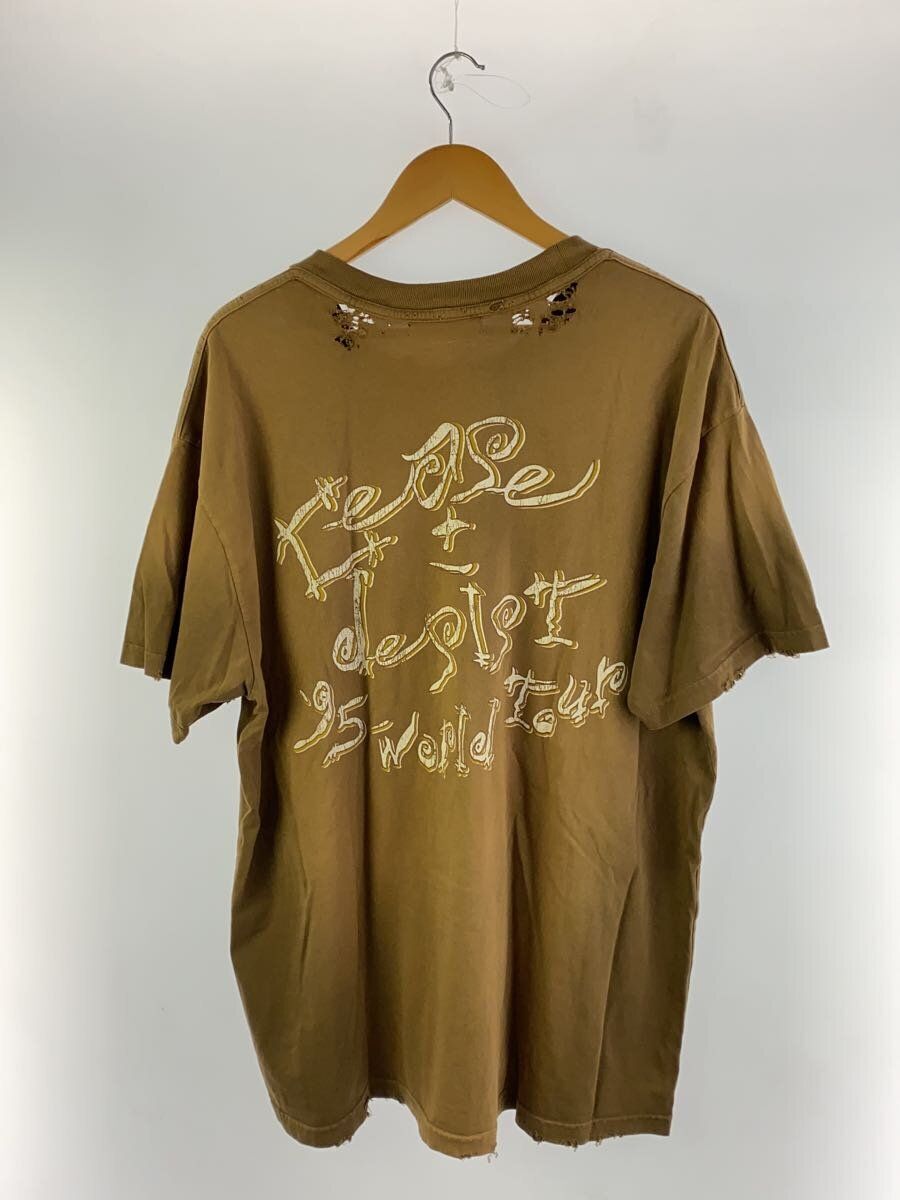 ALTRA T shirt altre marche CASE±DESIST PANTHER WORLD TOUR TEE XL COTONE cammello usate