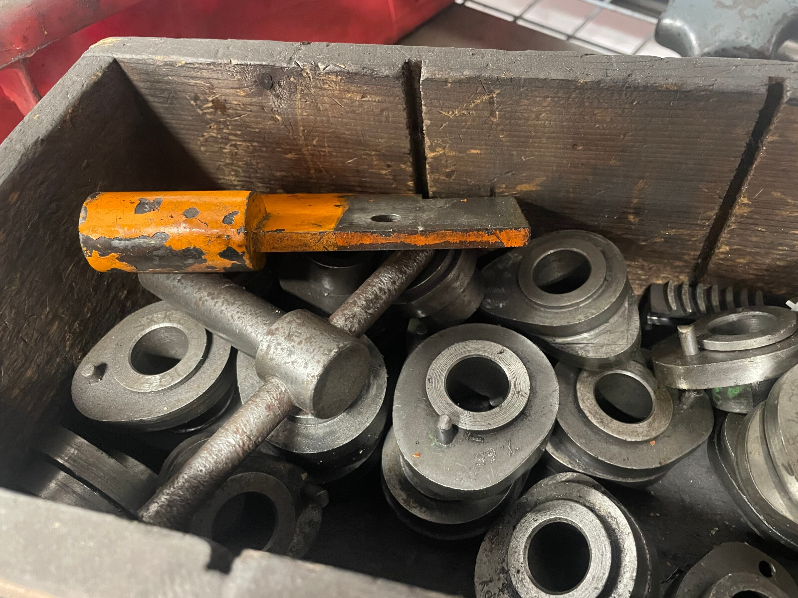 Ultra rare Naismith Camshaft grinding attachment. Fits Prince