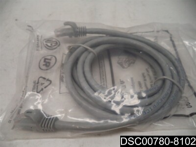 Qty= 10: Monoprice #9798 Flexboot Cat6 Ethernet Patch Cable, 24AWG, 7ft, Gray