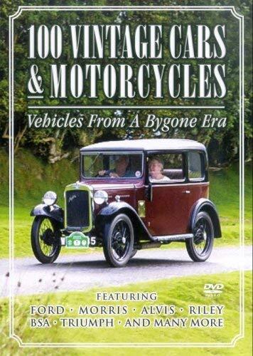 100 Vintage Cars And Motorcycles (DVD)